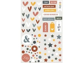 bande 2 puffy samolepky