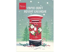 marianne design adventni kalendar pro kreativce tvoreni z papiru