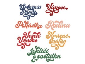 vyrezavaci sablony vanocni ceske texty