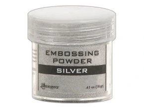 embossovaci prasek stribrny