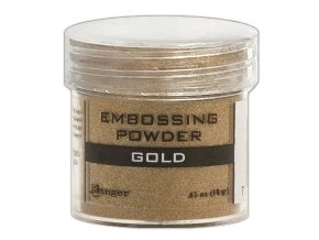 embossovaci prasek zlata