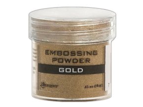 embossovaci prasek zlata