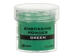 embossovaci prasek zeleny