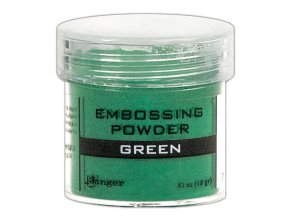 embossovaci prasek zeleny