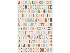 puffy samolepky abeceda