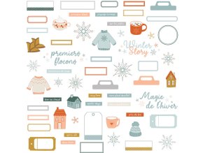 papirove vyseky zima