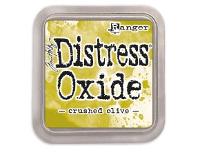 distress oxide tim holtz crushed olive