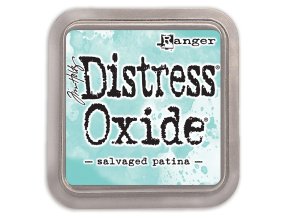 distress oxide tim holtz salvaged patina