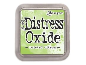 distress oxide tim holtz twisted citron