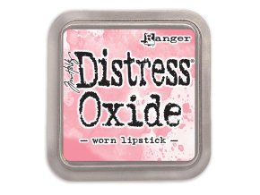 distress oxide tim holtz worn lipstick