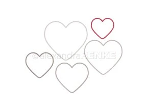 vyrezavaci sablony srdicka