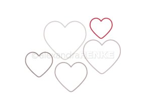 vyrezavaci sablony srdicka