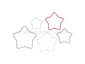 vyrezavaci sablony renke hvezdy