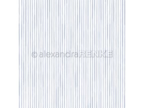 scrapbookovy vzorovany papir alexandra renke pruhy modre