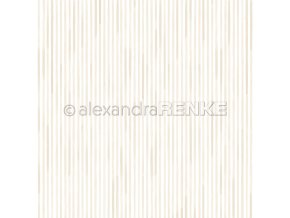 scrapbookovy papir alexandra renke pruhy bezova
