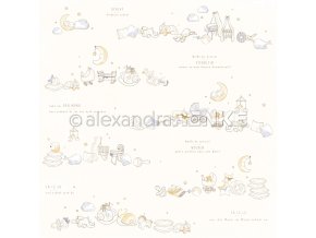 scrapbookovy papir alexandra renke tramland modra