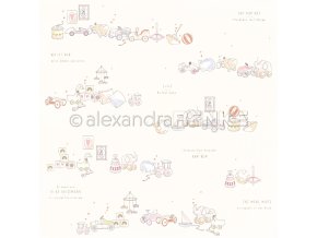 scrapbookove papiry alexandra renke hracky