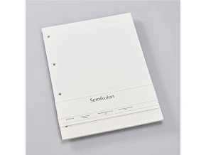 fotokarton 4 dirky kremove bily