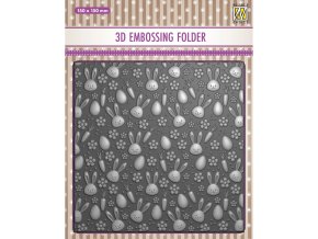 embossovaci kapsa velikonocni zajicci