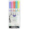 32572 1 zebra mildliner zvyraznovace sada 5 ks refresh