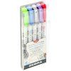 32590 1 zebra mildliner brush pen sada 5 ks cool refined