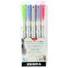32590 zebra mildliner brush pen sada 5 ks cool refined