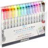 32602 1 zebra mildliner brush pen sada 15 ks