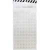 35556 sada pruhlednych samolepek memory planner zlata cisla