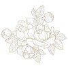 HEATING PLATE for Hot Foil System - GLIMMERING PEONIES