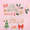 Pěnové samolepky - MITTENS & MISTLETOE / All is Bright