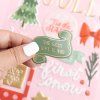 38805 4 penove samolepky mittens mistletoe all is bright