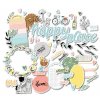 PA1315 Happy Place DIE CUTS 2