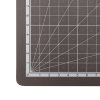 Vaessen Creative - Adhesive cutting mat 24x24 cm/ Dark grey