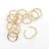 Vaessen Creative - Ringe zum Buchbinden 20 mm 12 Stück/ Gold