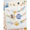 SCRAPBOOK PAPER - Let's celebrate / #04 Colored fog