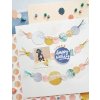 SCRAPBOOK-PAPIER - Feiern wir / #04 Farbiger Nebel