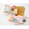 SCRAPBOOK-PAPIER - Feiern wir / #01 Regenbogen Streifen