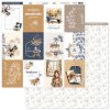 scrapbook papiry vzorovane podzim ginkgo 2