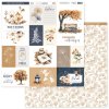 scrapbook papiry vzorovane podzim ginkgo 4