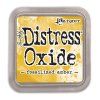 distress oxide tim holtz fossilized amber