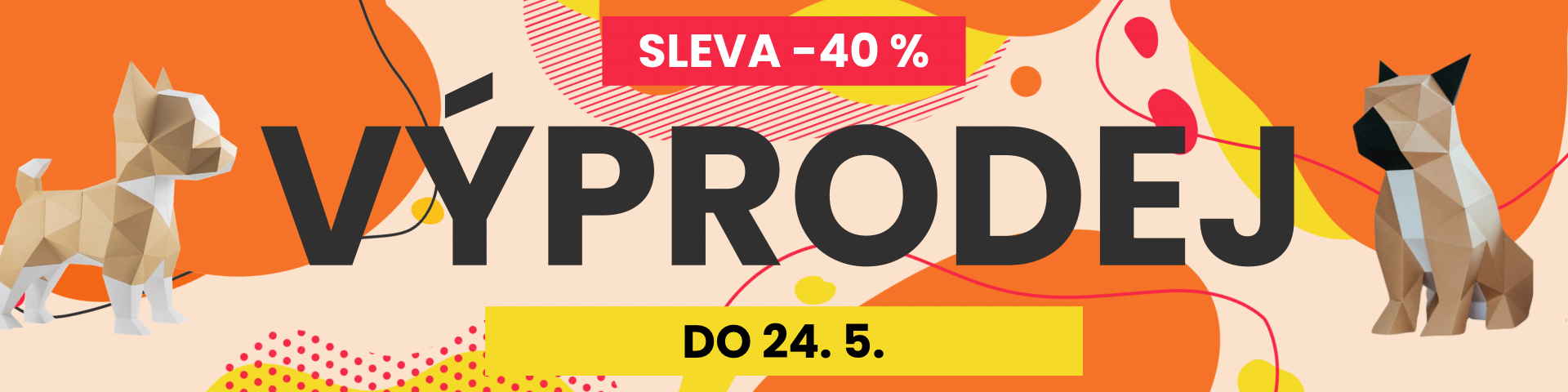 VÝPRODEJ -40% NA VŠECHNY SKLÁDAČKY PAPERTIME