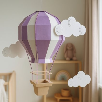 Papírový model horkovzdušného balónu PaperTime