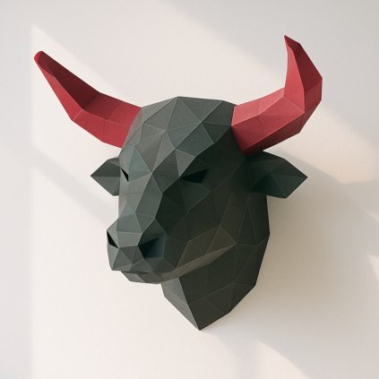 Papírový model býka PaperTime