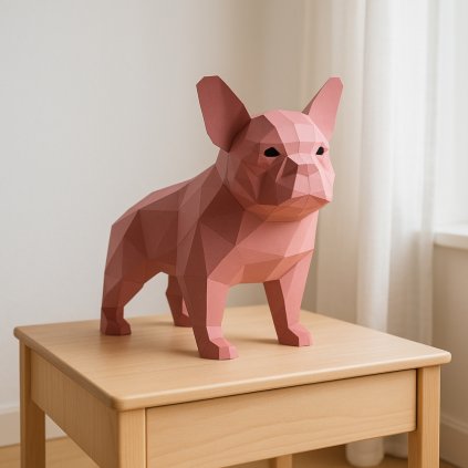 Buldoček – růžový