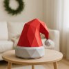 3D puzzle vánoční čepice z papíru