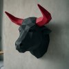 3D puzzle býk z papíru