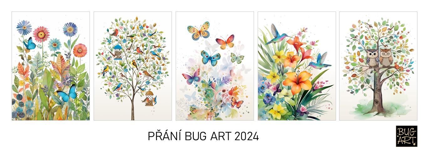 Novinky přání BUG ART 2024