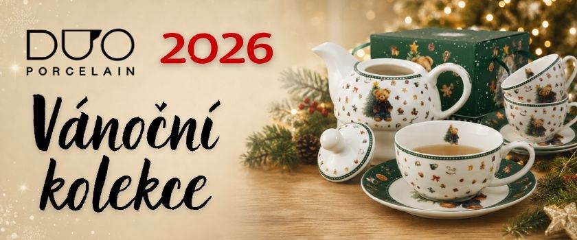 DUO porcelain 2026 vánoce