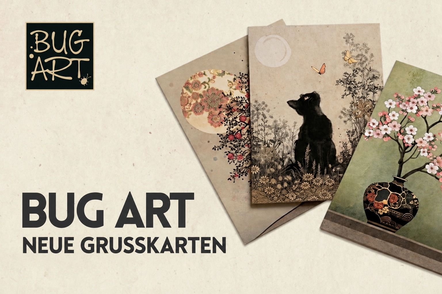 BUG ART Grußkarten – Neuheiten Juli 2026