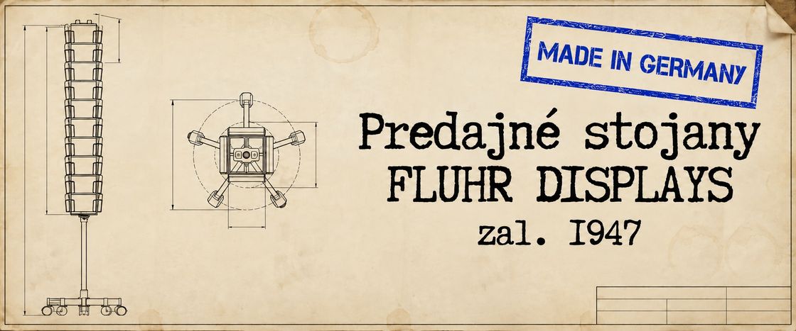 Predajné stojany FLUHR